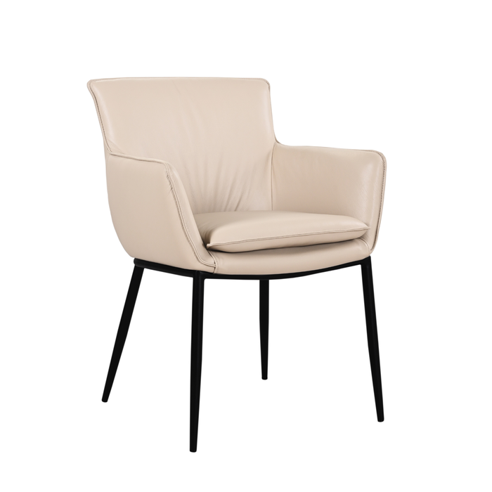 J & M Furniture Kani Armchair in Light Mocha 301