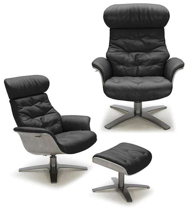 J & M Furniture Karma Chair in Black