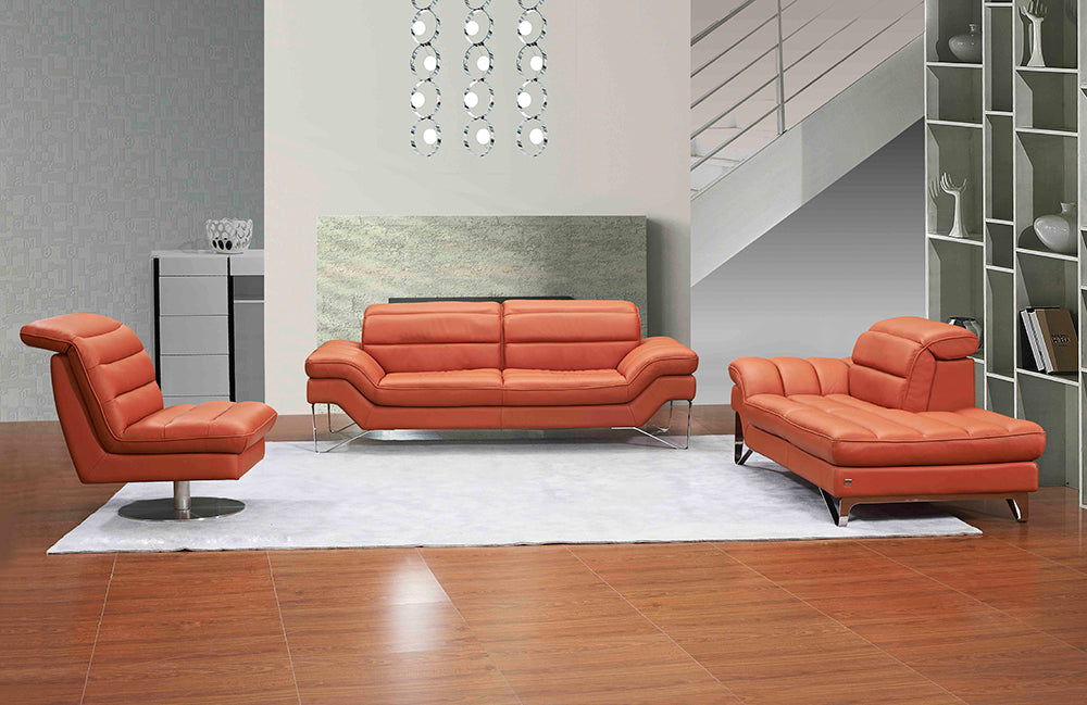 J & M Furniture Astro Pumpkin Sofa