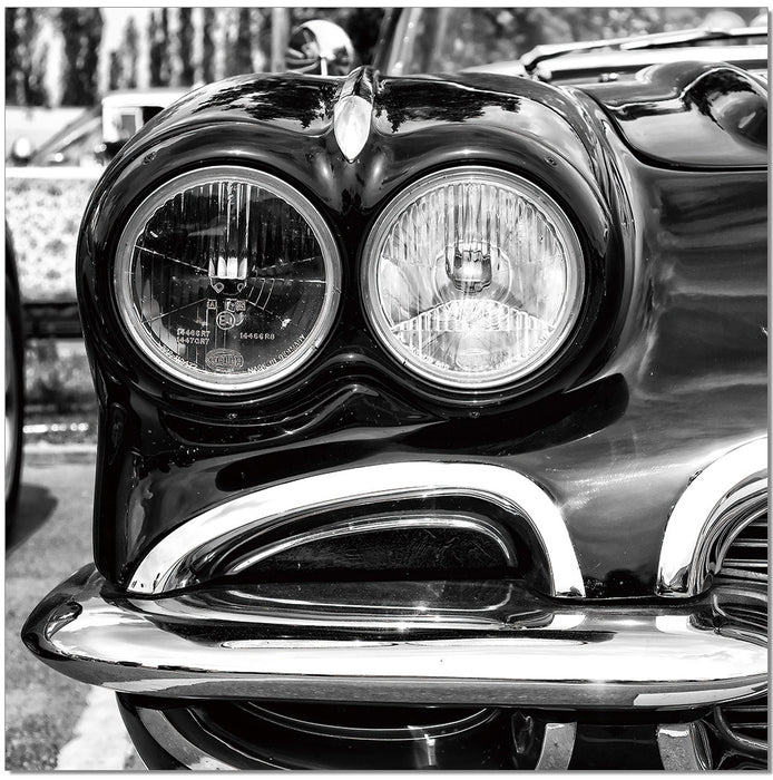 J & M Furniture Wall Art Classic Headlights