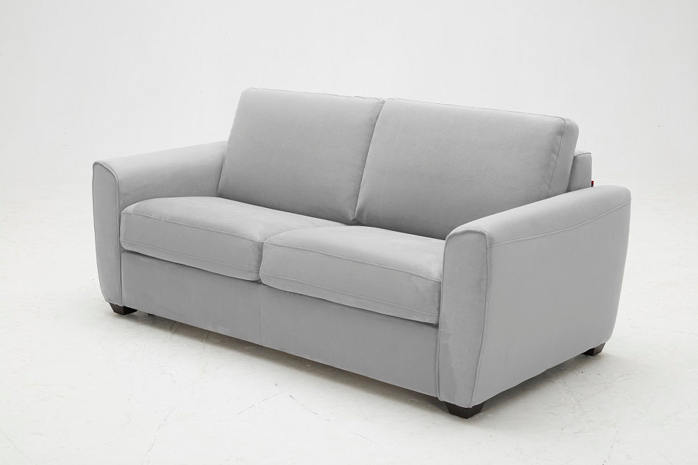 J & M Furniture Marin Sofa Bed in Light Grey Fabric