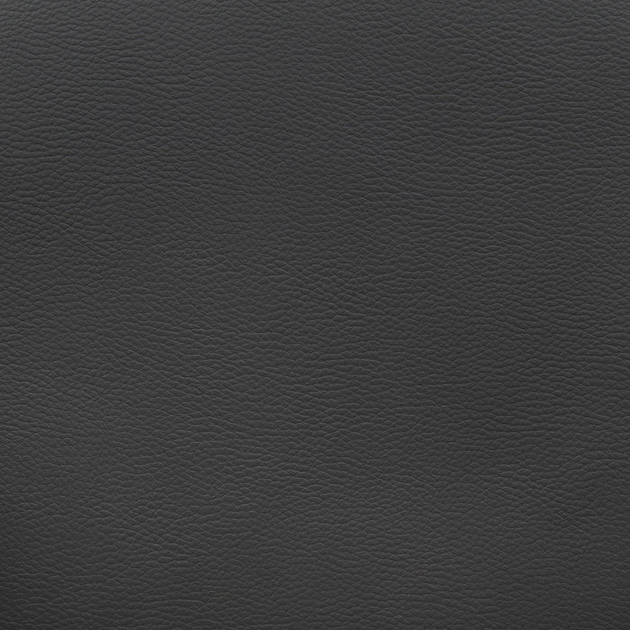 Travia Adjustable Faux Leather Swivel Bar Stool Grey and Chrome