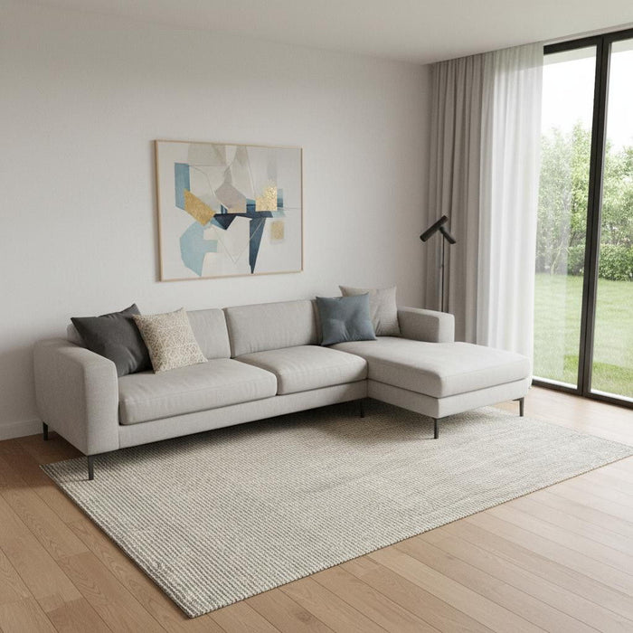 10' X 14' Jute Handmade Area Rug (684875) - Gray