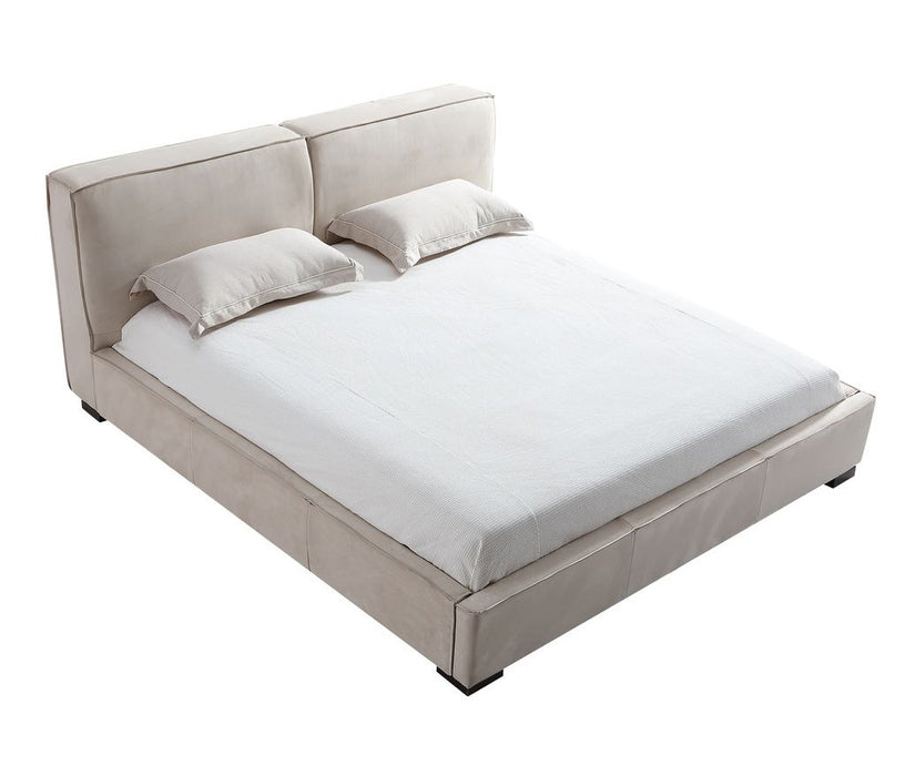 J & M Furniture Serene King Bed - Natural