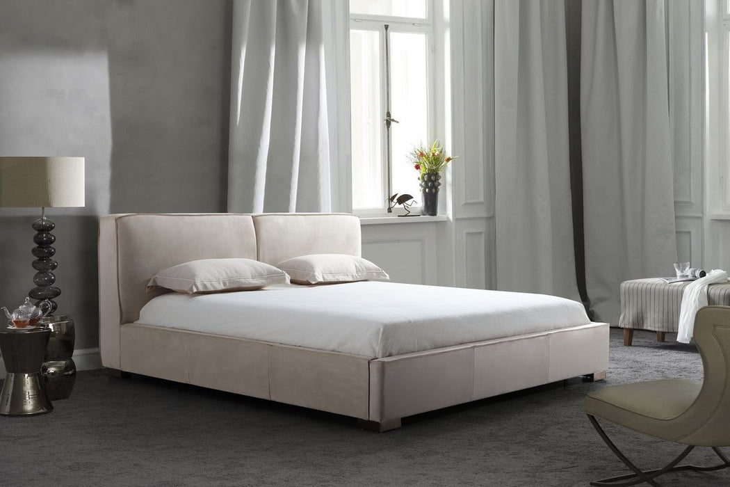 J & M Furniture Serene King Bed - Natural