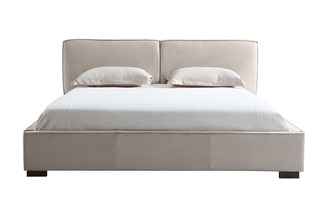 J & M Furniture Serene King Bed - Natural