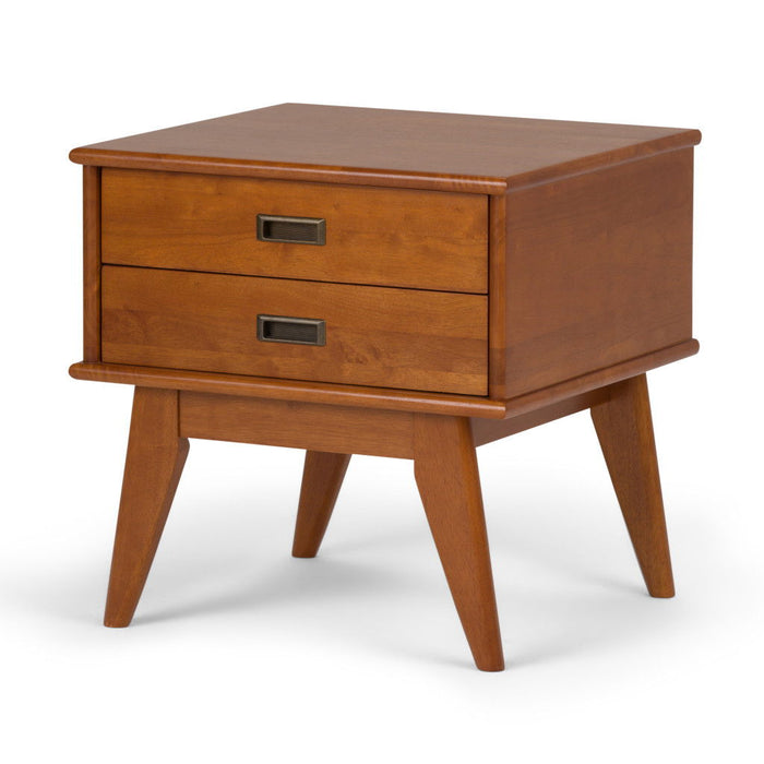 22" Wood End Table - Brown