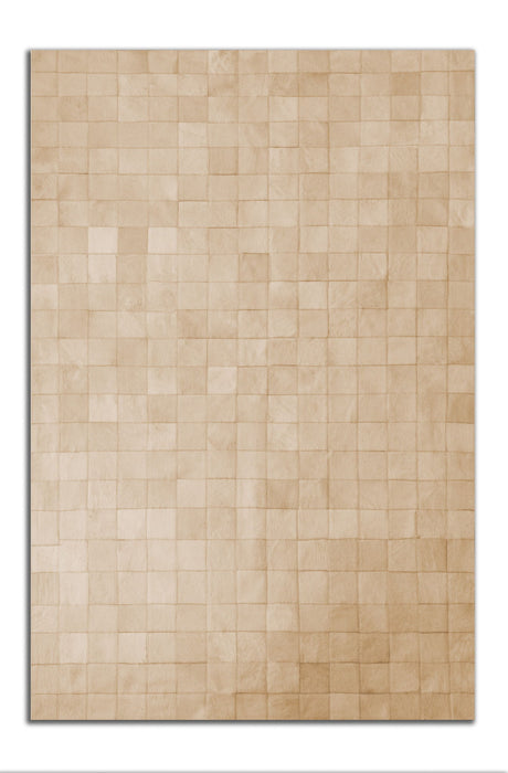 8' X 10' Cowhide Patchwork Area Rug (544479) - Natural