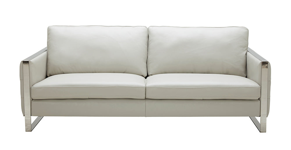 J & M Furniture Constantin Sofa in Light Grey