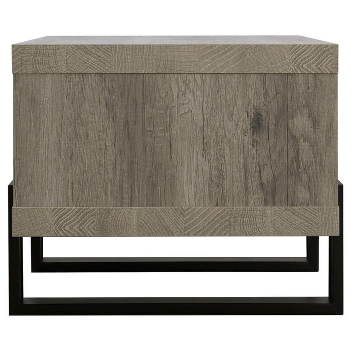 Dinard - Coffee Table With Shelf - Gray Driftwood