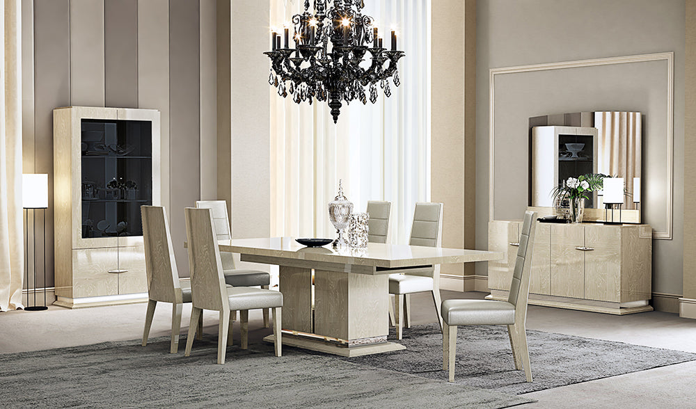 J & M Furniture Chiara Dining Table