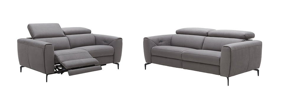 J & M Furniture Lorenzo Love in Grey