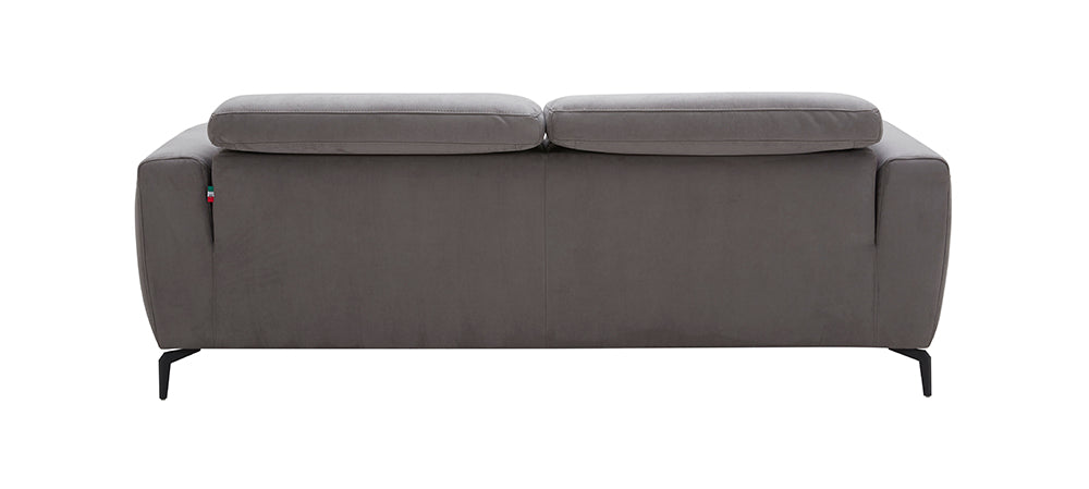 J & M Furniture Lorenzo Sofa in Grey