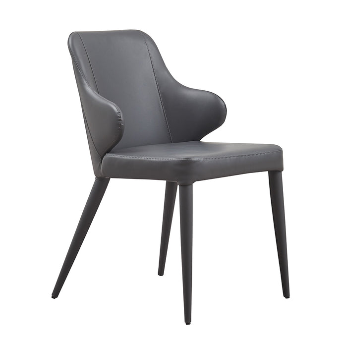 J & M Furniture MC San Francisco Dining Chair in Grey