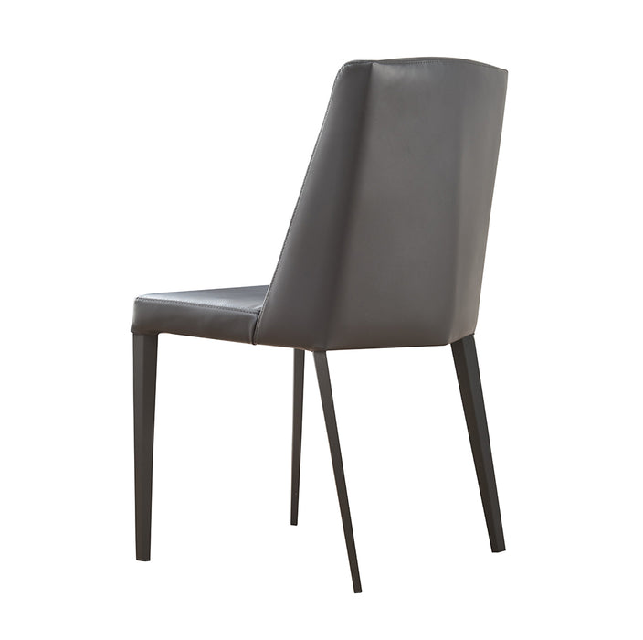 J & M Furniture MC Reno Dining Chair in Dark Grey