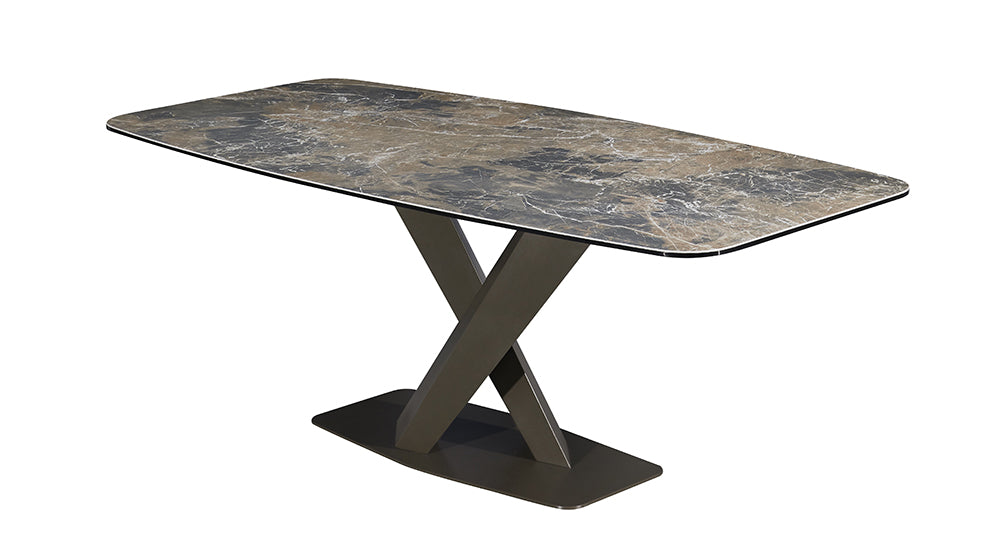 J & M Furniture MC Elegance Fixed Table