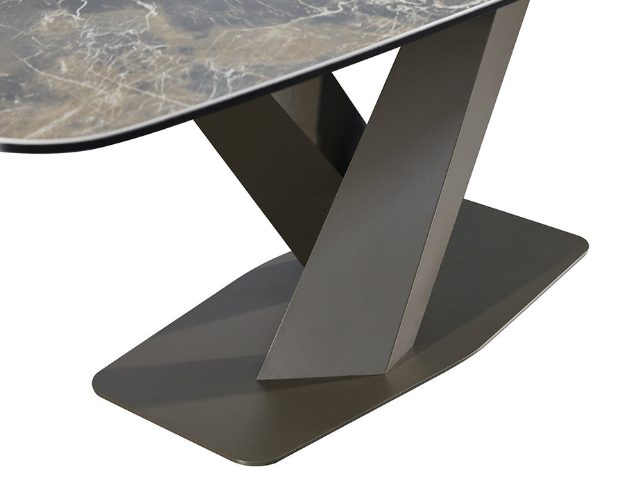 J & M Furniture MC Elegance Fixed Table
