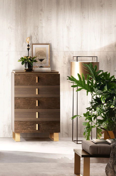 Essenza - Accent Chest - Dark Brown