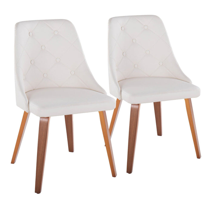 Marche - Chair (Set of 2) - Walnut Legs