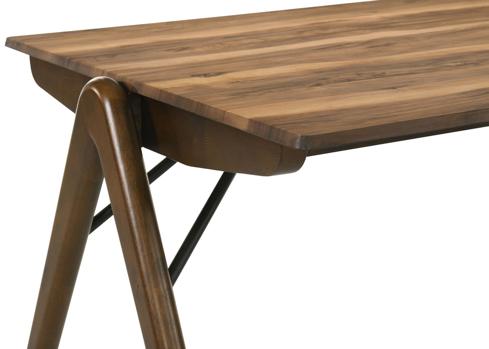 Randolph 82-inch Smart Top Rectangular Dining Table Sheesham and Brown
