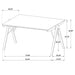 CoasterEveryday Randolph 82-inch SmartTop rectangular dining table in sheesham wood with brown finish