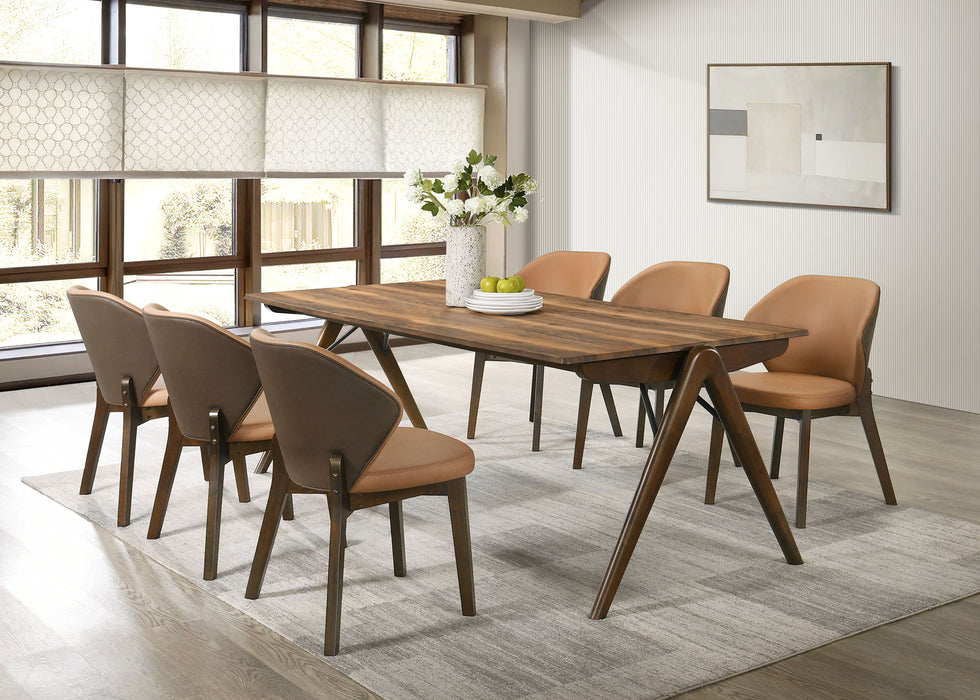 Randolph 82-inch SmartTop™ Rectangular Dining Table Sheesham and Brown