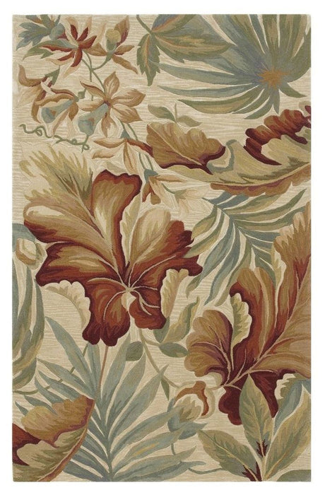102" x 138" Wool Rug - Ivory