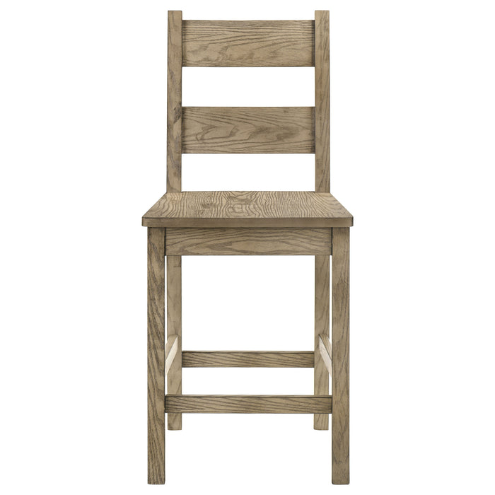 Cardova 5-piece Counter Height Dining Table Set Vineyard Oak