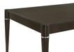 CoasterEveryday Reseda 81-inch extension leaf dining table in ash brown wood with a sleek, modern design.