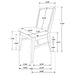 Weathered natural Croyden 7-piece rectangular dining set by CoasterEveryday, including table and six matching chairs.