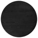 Hamlyn 47-inch round black wood dining table by CoasterEveryday, showing smooth tabletop and sturdy legs in a modern dining room setting.
