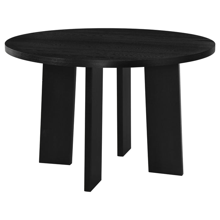 Strouse 5-piece Dining Set Black
