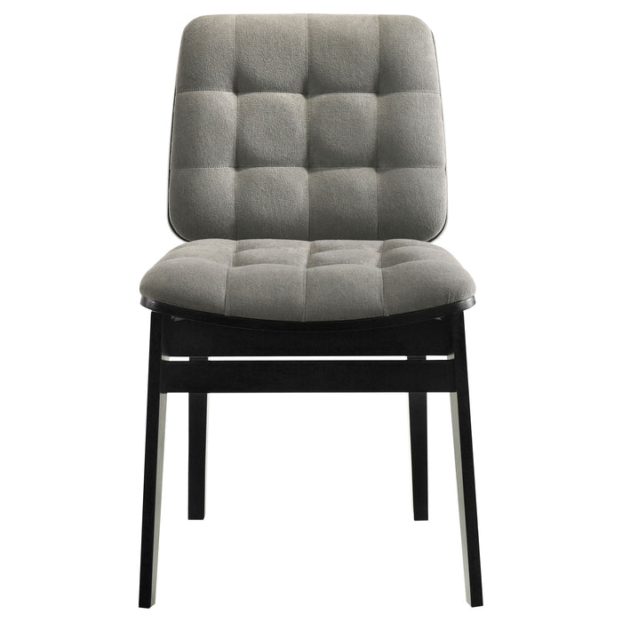 Strouse 5-piece Dining Set Grey and Black