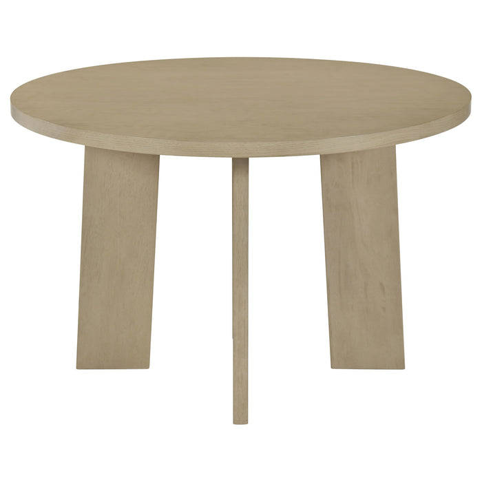 Strouse 5-piece Dining Set Wheat and Natural Oak