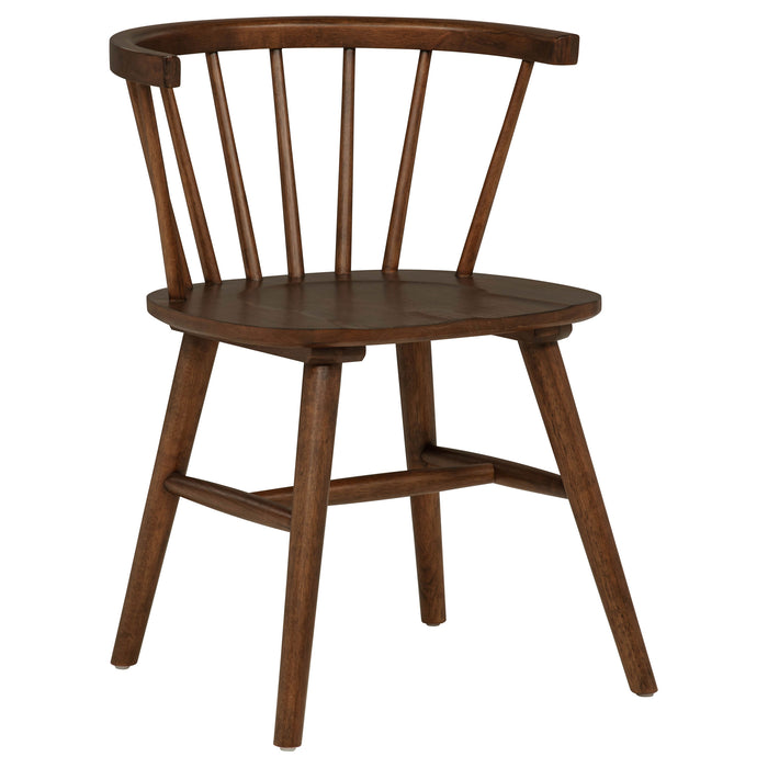 Strouse 5-piece Dining Set Walnut
