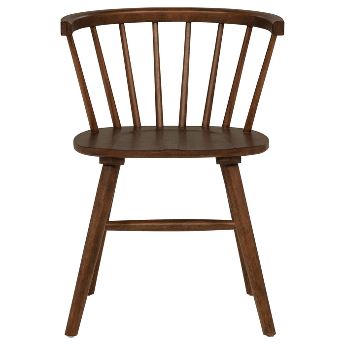 Strouse 5-piece Dining Set Walnut