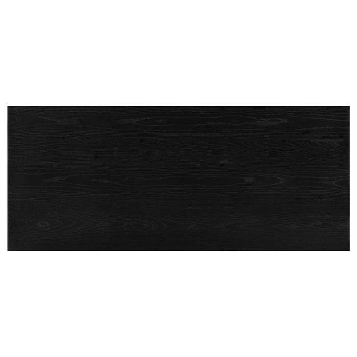 Decker 7-piece 82-inch Rectangular Dining Set Black