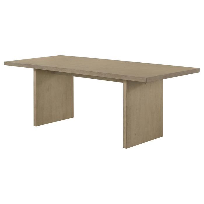 Decker 82-inch Rectangular Wood Dining Table Natural Oak