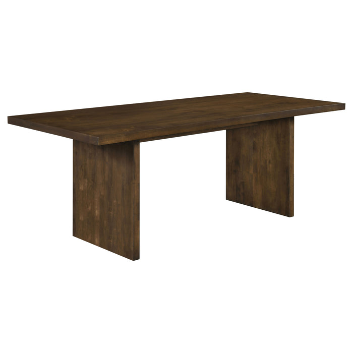 Decker 7-piece 82-inch Rectangular Dining Set Cream and Walnut