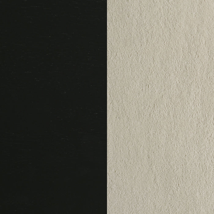 Redbridge Upholstered Side Chair Cream and Black (Set of 2)
