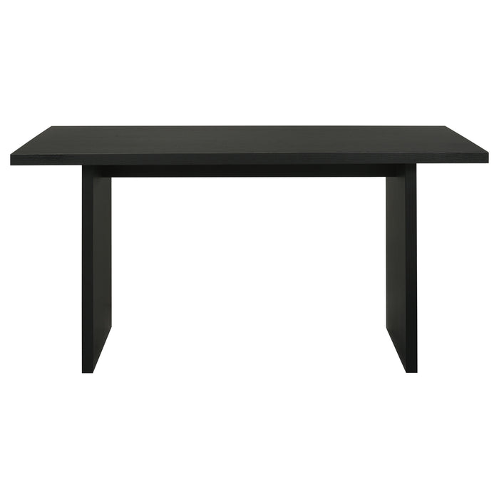 Decker 7-piece 70-inch Rectangular Counter Height Dining Set Black