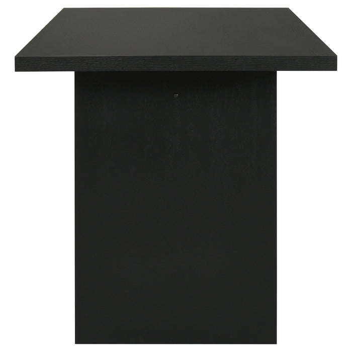 Decker 7-piece 70-inch Rectangular Counter Height Dining Set Black