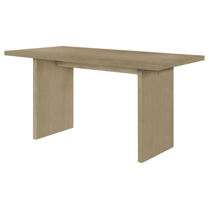 Decker 70-inch Rectangular Wood Counter Height Dining Table Natural Oak