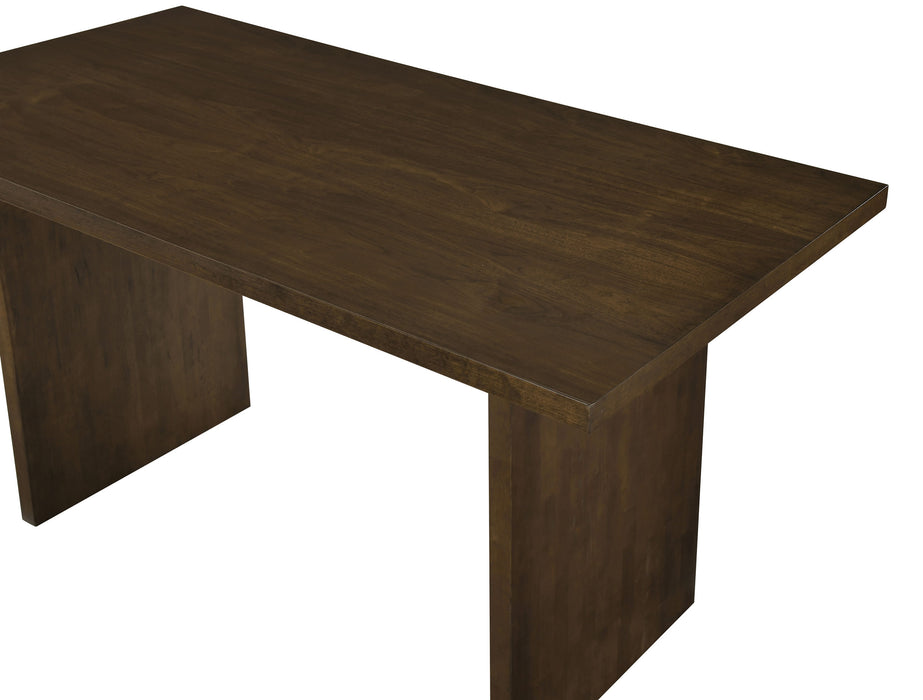 Decker 70-inch Rectangular Wood Counter Height Dining Table Dark Walnut