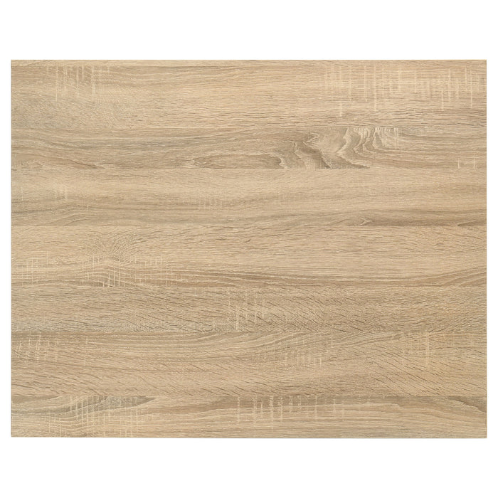 Garza 5-piece Space Saving Rectangular Dining Table Greige Oak