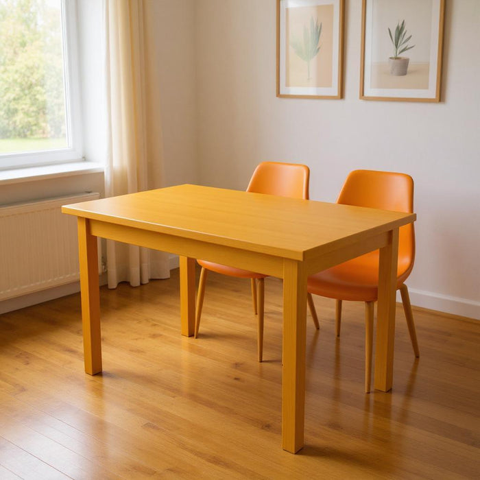 48" Solid Wood Dining Table - Goldenrod