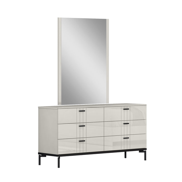J & M Furniture Bella Mirror