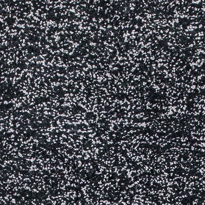 8' x 11' Heather Shag Area Rug - Black