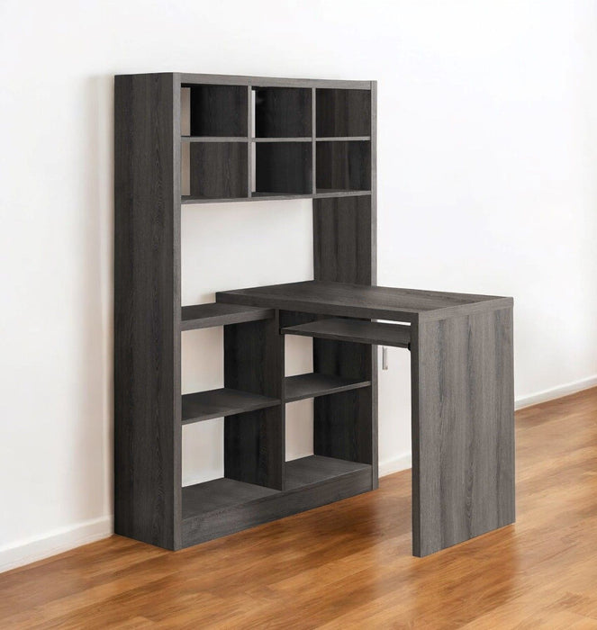 L Shape Computer Desk - Taupe