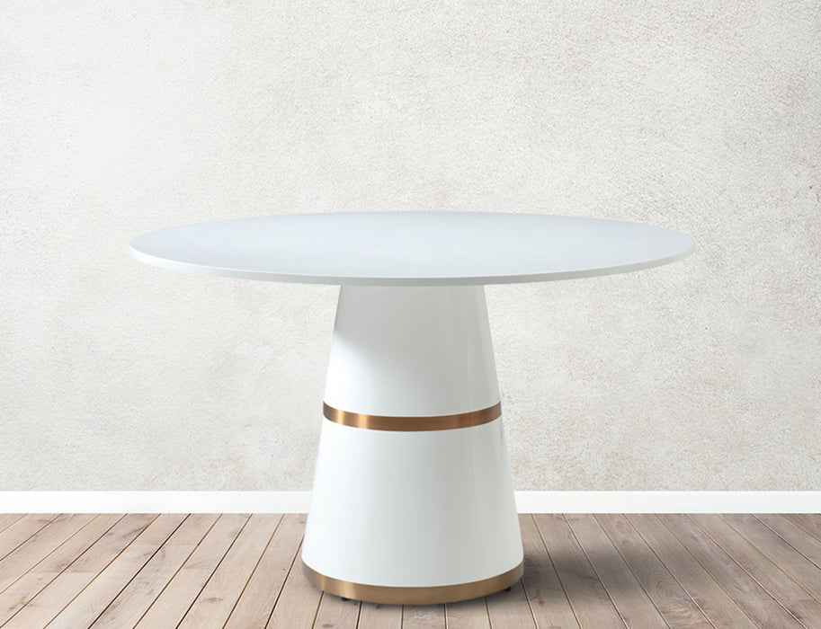 Hans - Dining Table - White
